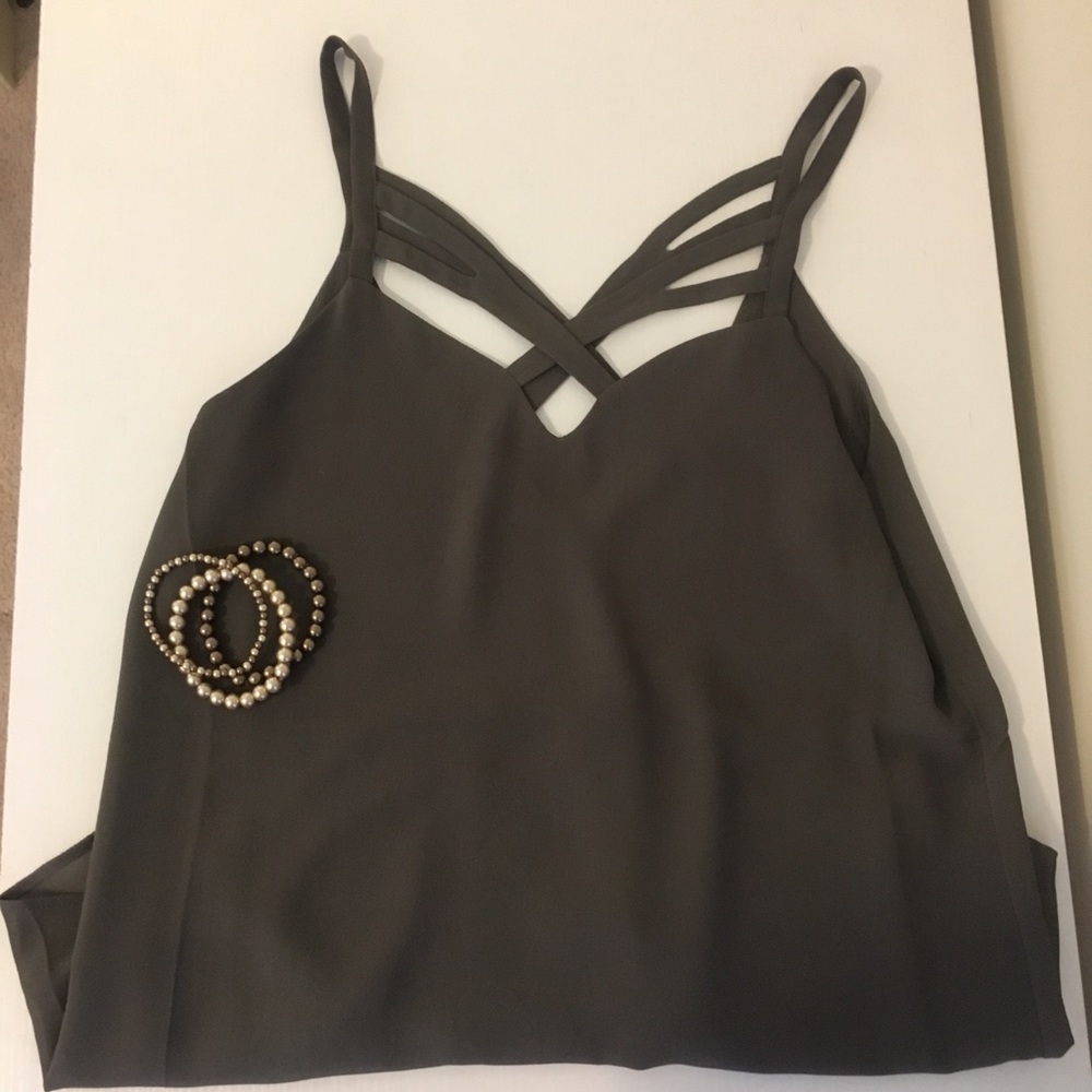 Crisscross Tank Top